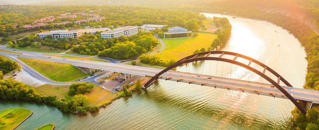 Austin, Texas Birds Eye View