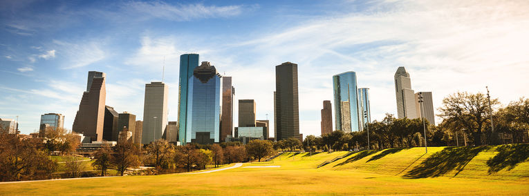 Architecture in Houston, Texas.